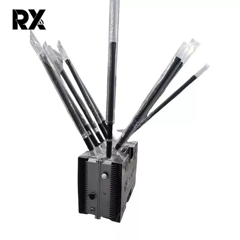 10 চ্যানেল ফুল ব্যান্ড 360° সনাক্তকরণ জ্যামিং সরঞ্জাম