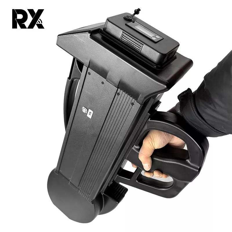 পোর্টেবল হ্যান্ডহেল্ড ফুল ব্যান্ড 8 চ্যানেল ড্রোন জ্যামার ডিটেক্টর